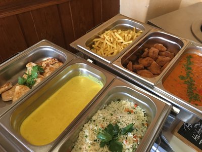 Buffet warm